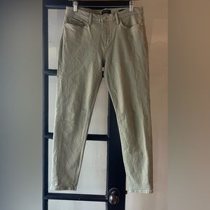 Banana Republic Premium Denim Skinny Sage Jeans